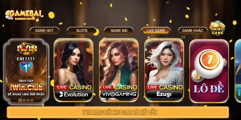 Game Bài IWIN Là Gì? Kho Trò Chơi, Trải Nghiệm Và Lưu Ý Kho trò chơi trong game bài IWIN